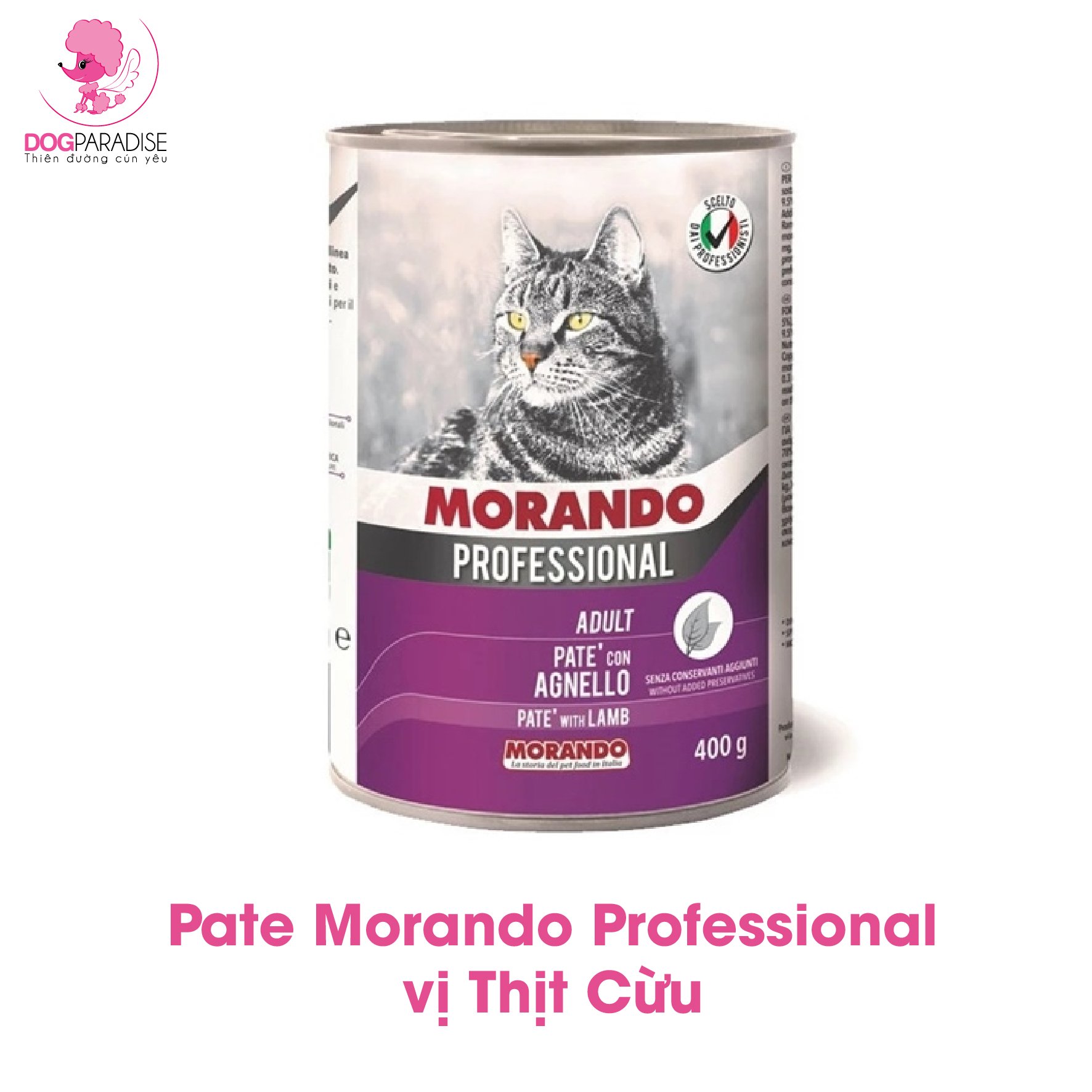 Pate Morando cho mèo nhiều vị - Dog Paradise
