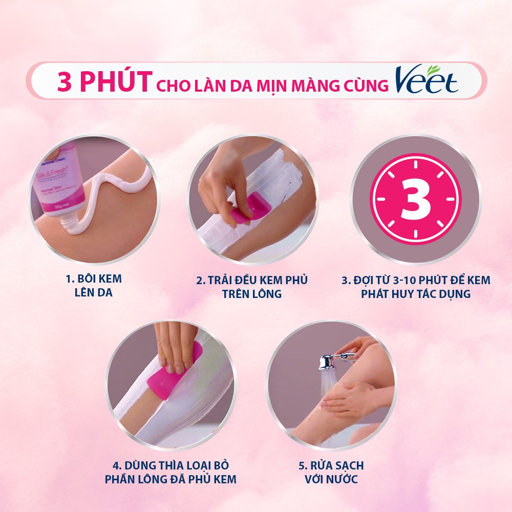 KEM TẨY LÔNG VEET PHÁP 50G