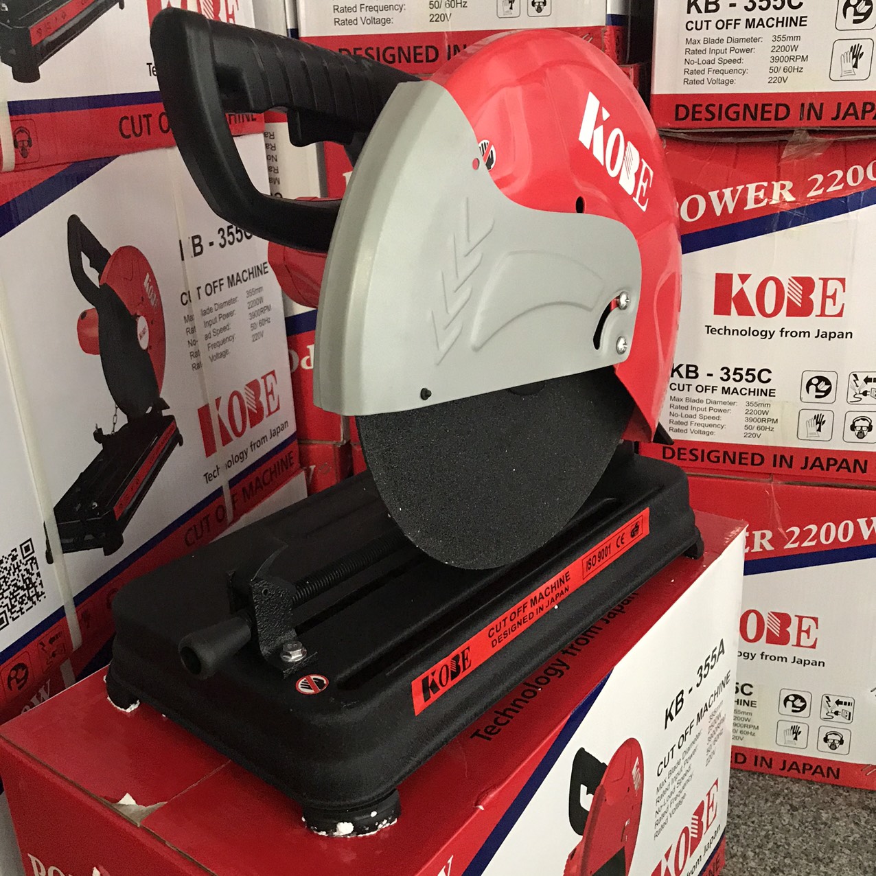 [HCM]MÁY CẮT SẮT KOBE KB-355A