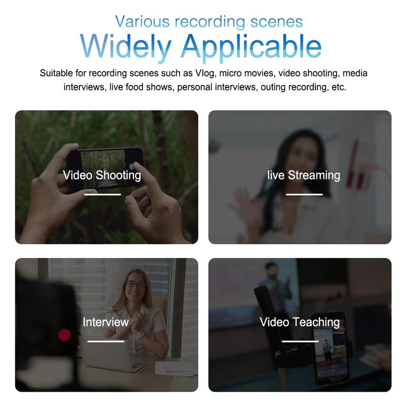 Micro Cài Áo Cho Điện Thoại Chân 3.5mm Type-C Lightning iPhone Android Thu Âm Nhạy Rõ Nét, mic thu âm điện thoại kẹp ve áo CuuLongstore