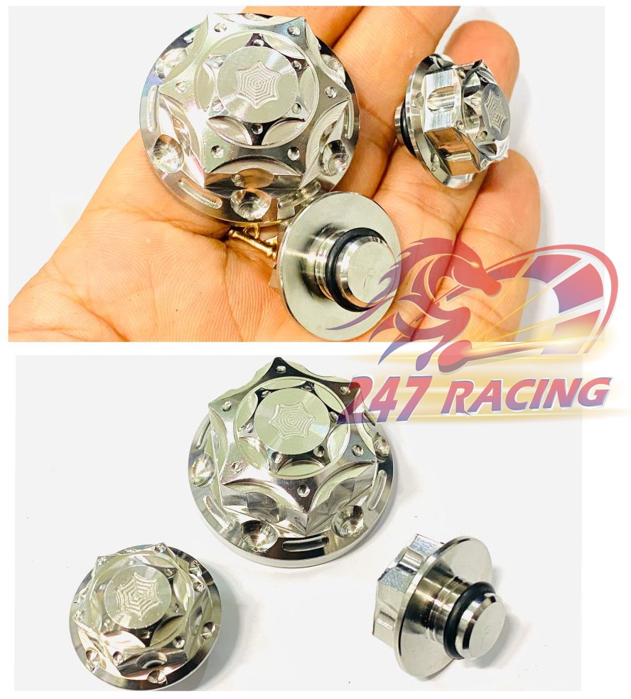 Ốc gắn Ghi đông SALAYA Inox 304 gắn Satria,Raider 2018,2019,2020,2021 phụ kiện xe máy trang trí