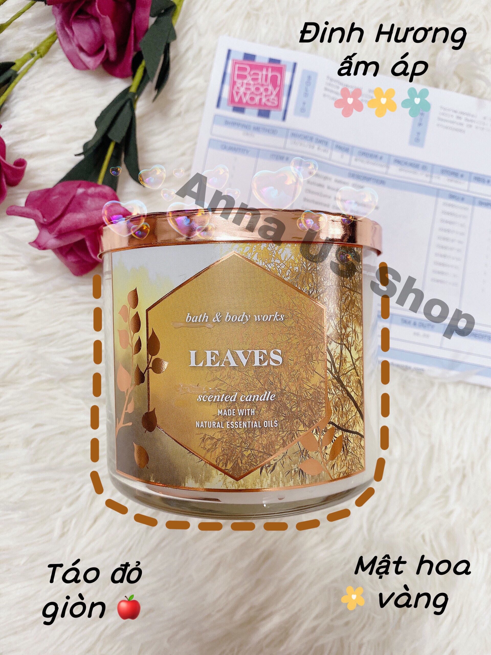 Nến Thơm 3 bấc Bath And Body Works 411g