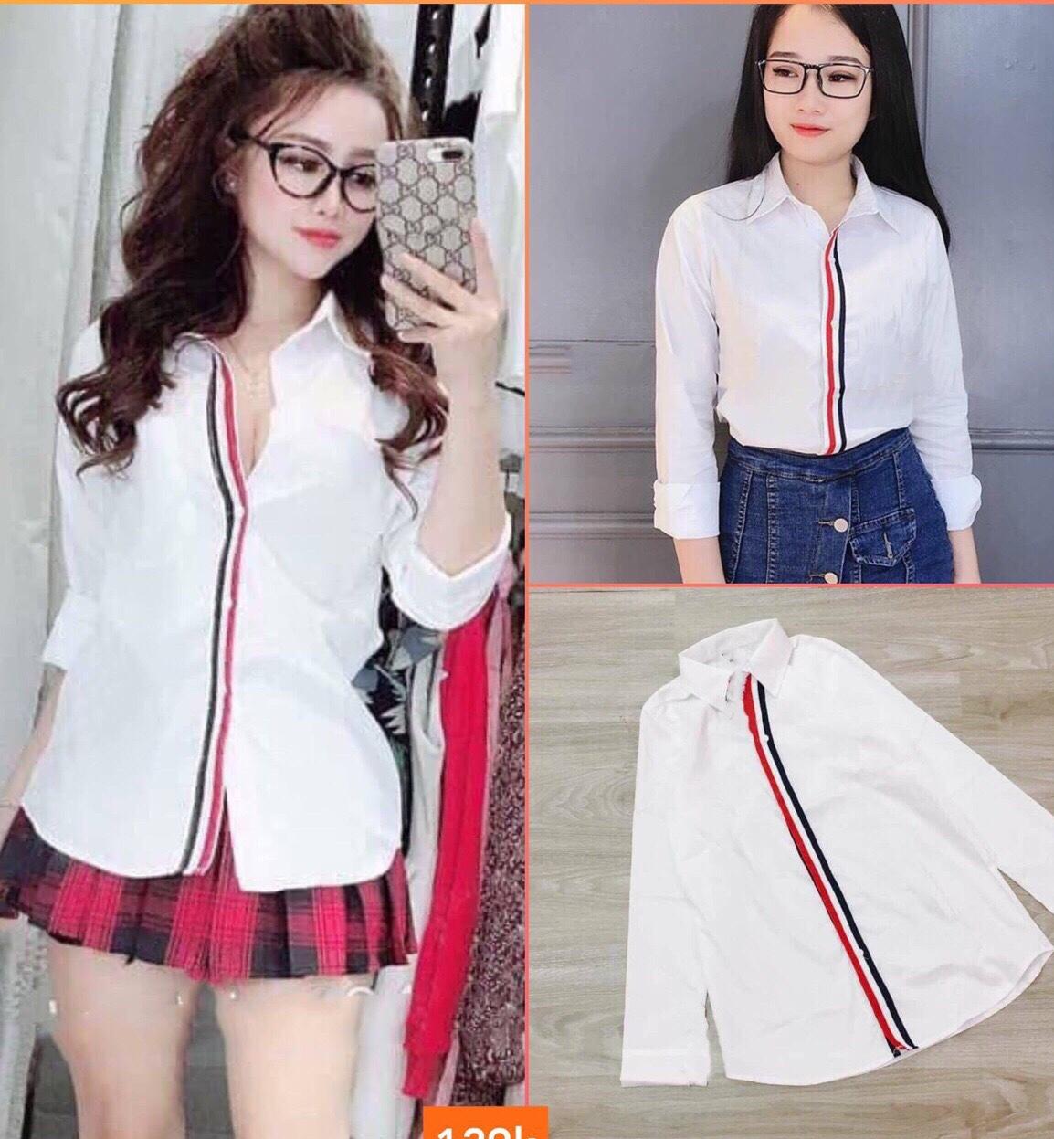 Áo sơ mi nữ quốc dân hót hít