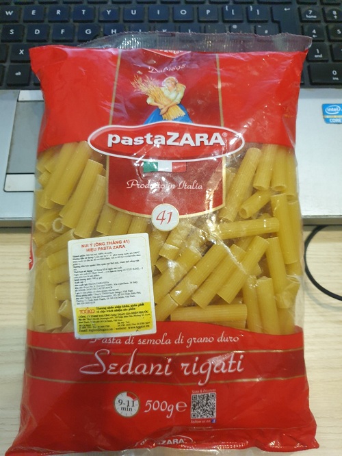 Pasta (Straight 41) 500g - Pasta zara