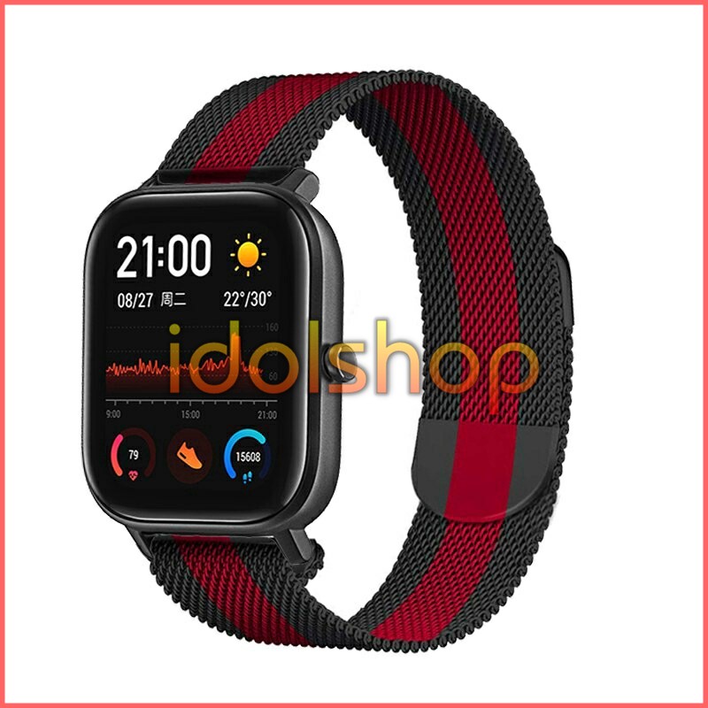 Dây đeo nam châm milanese loop dành cho Amazfit GTS/ Amazfit Bip