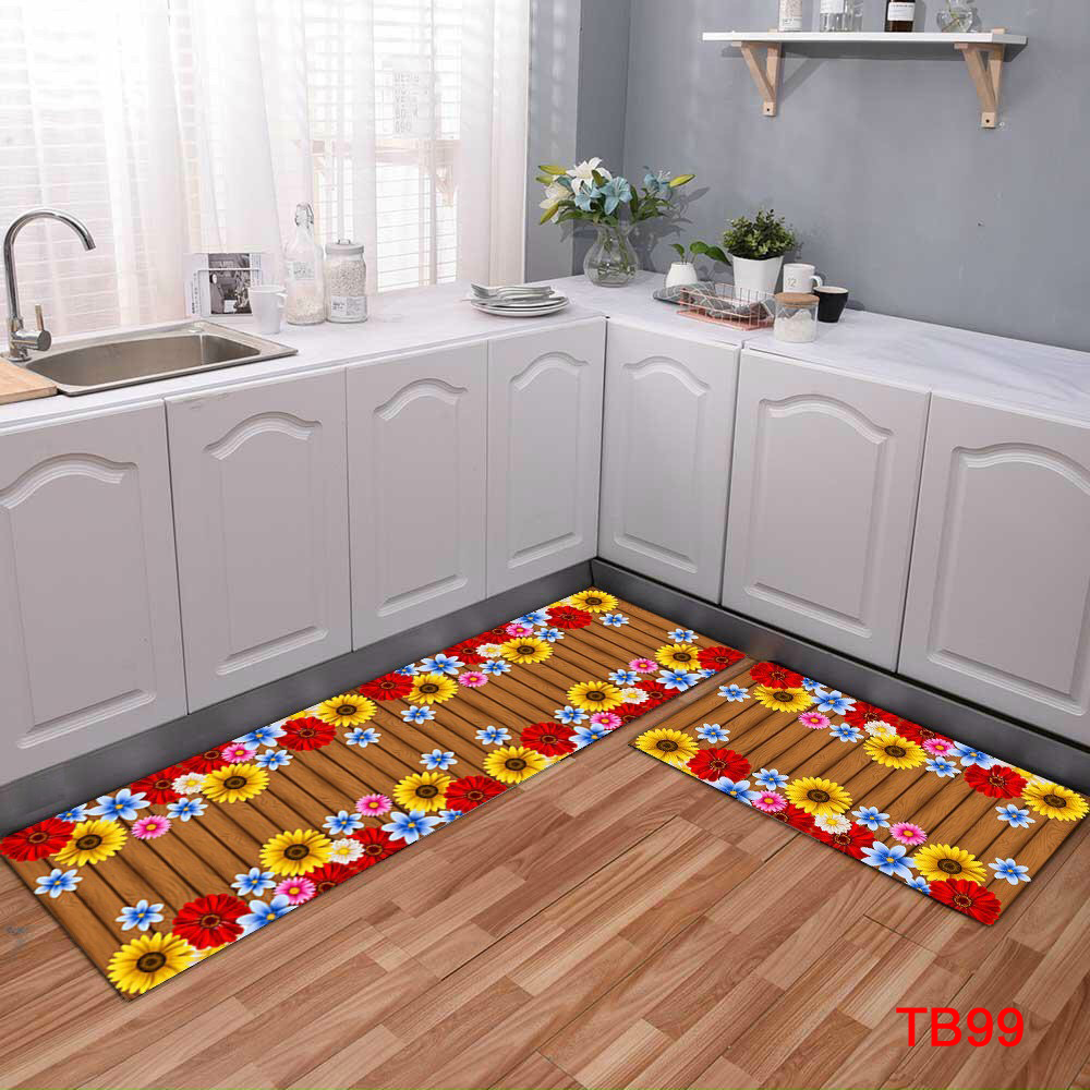BỘ THẢM BẾP SIÊU THẤM HÚT IN HỌA TIẾT 3D