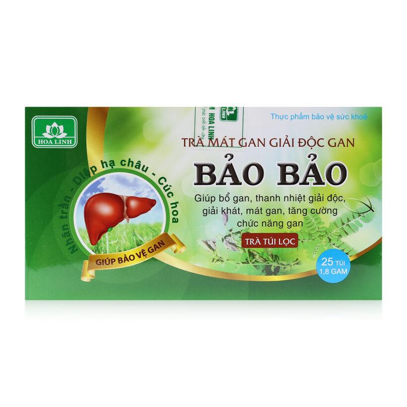 Trà túi lọc Bảo Bảo - Hộp 25 túi