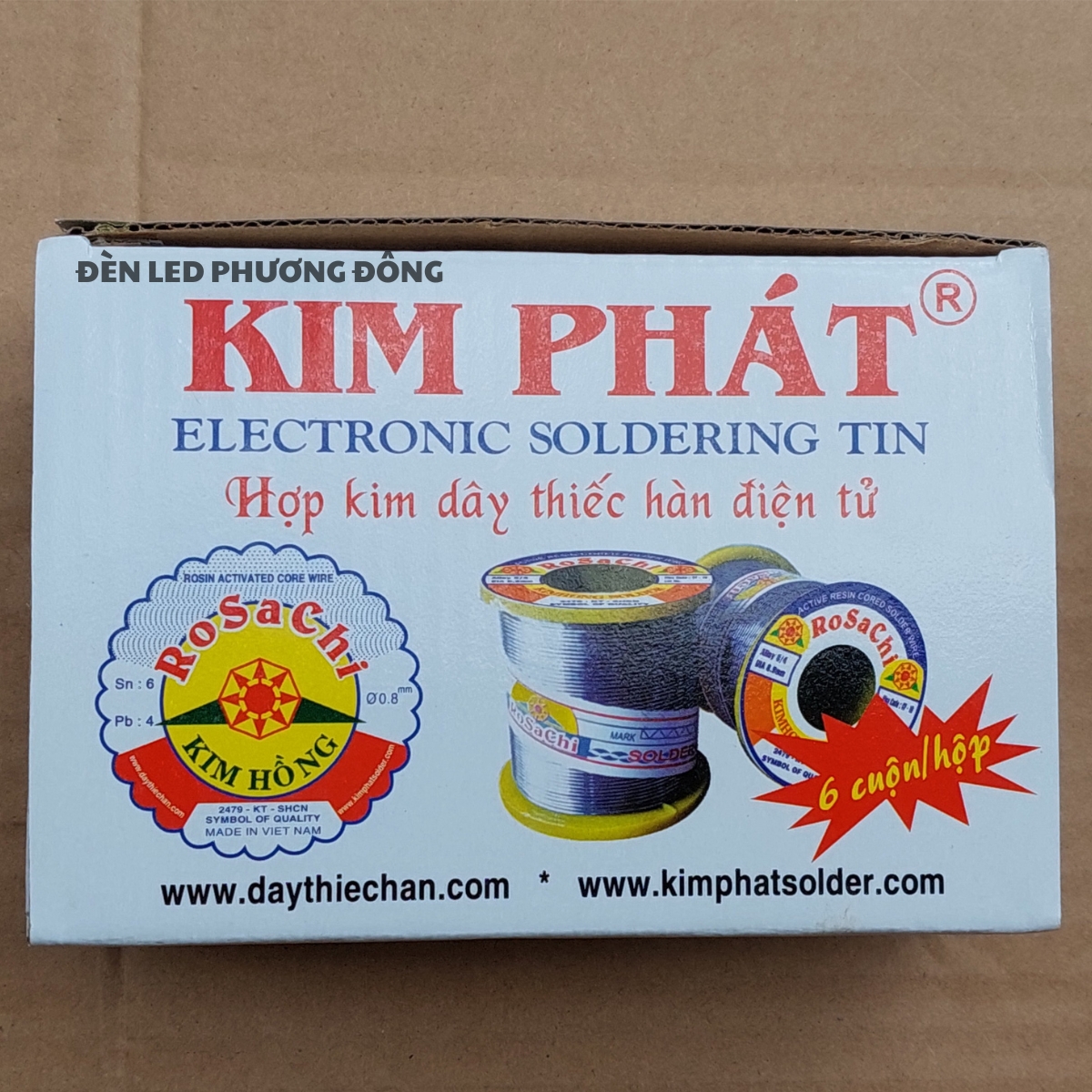Chì hàn (thiếc hàn) điện tử Kim Phát