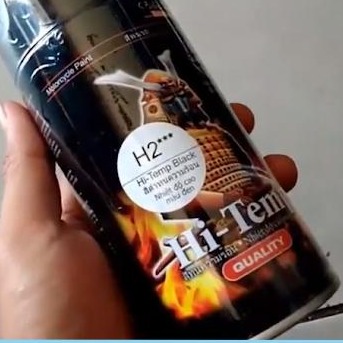 Sơn samurai h2 - Chai sơn pô h2 sơn xịt samurai