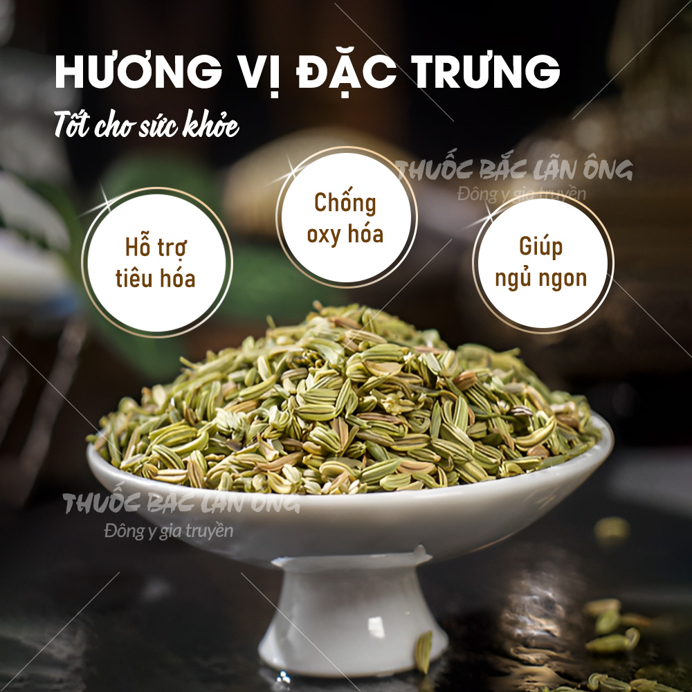 Tiểu hồi khô 100g, hạt tiểu hồi hương, gia vị nấu phở, lẩu cay, tạo mùi hương cho các món ăn