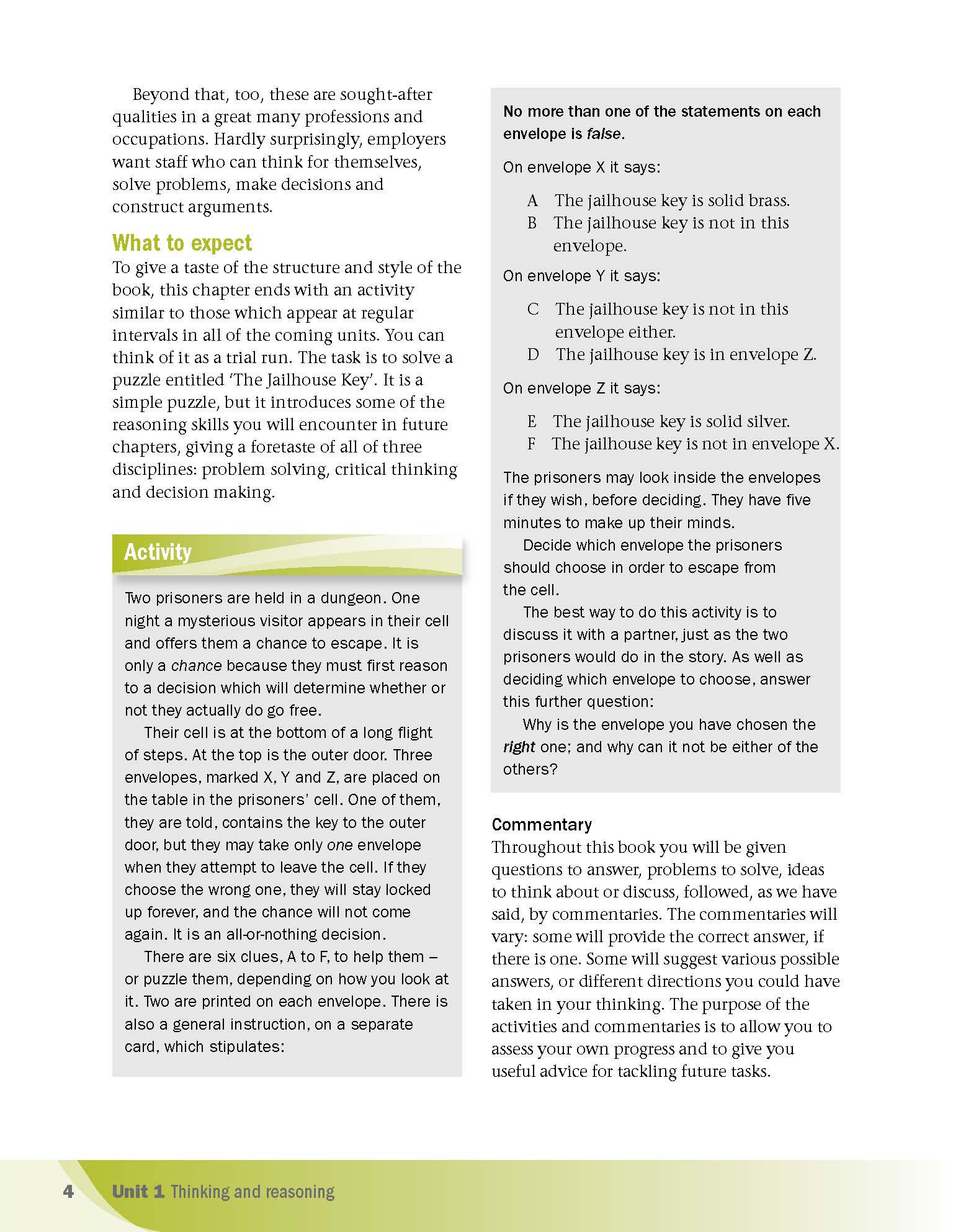 Thinking Skills