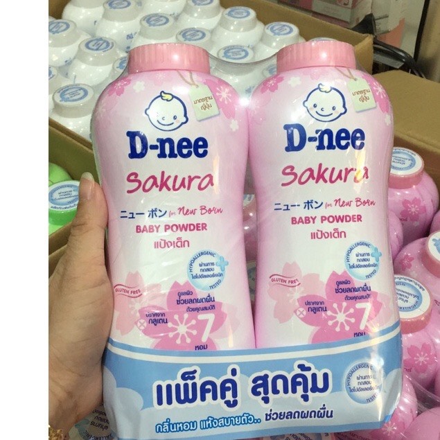 SET 2 CHAI PHẤN RÔM THÁI LAN HƯƠNG HOA THƠM MÁT CẢ NGÀY HATISU
