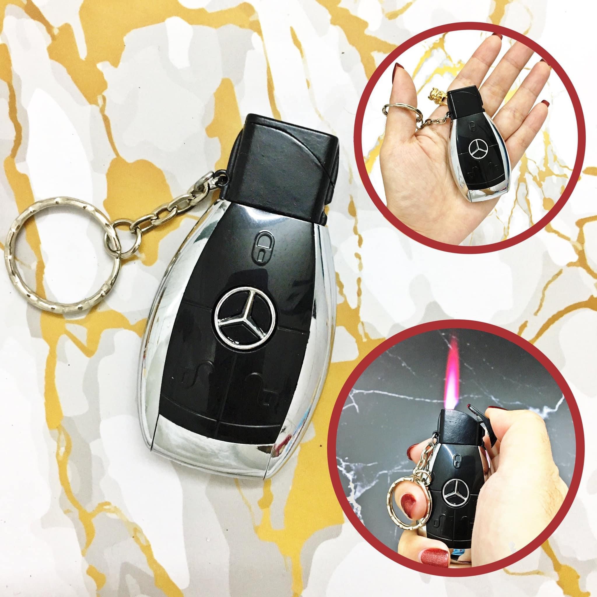 Bật lửa khè - móc khoá xe hơi mer.cedes
