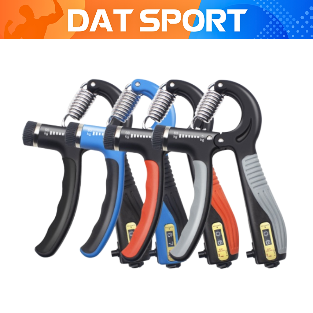 Kìm Bóp Tay Chữ A Có Lò Xo Tăng Chỉnh 5-60 kg , Hỗ Trợ Tập Cơ Bàn Tay , Cơ Cẳng Tay , Tập Thể Thao