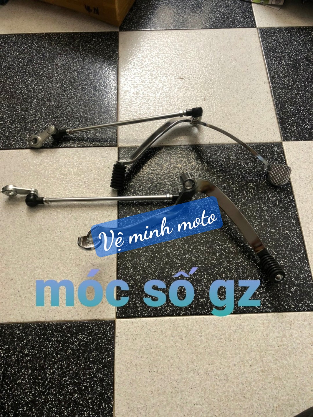 Cần số gz125-gz150 - móc số 2 chiều gz125 gz150