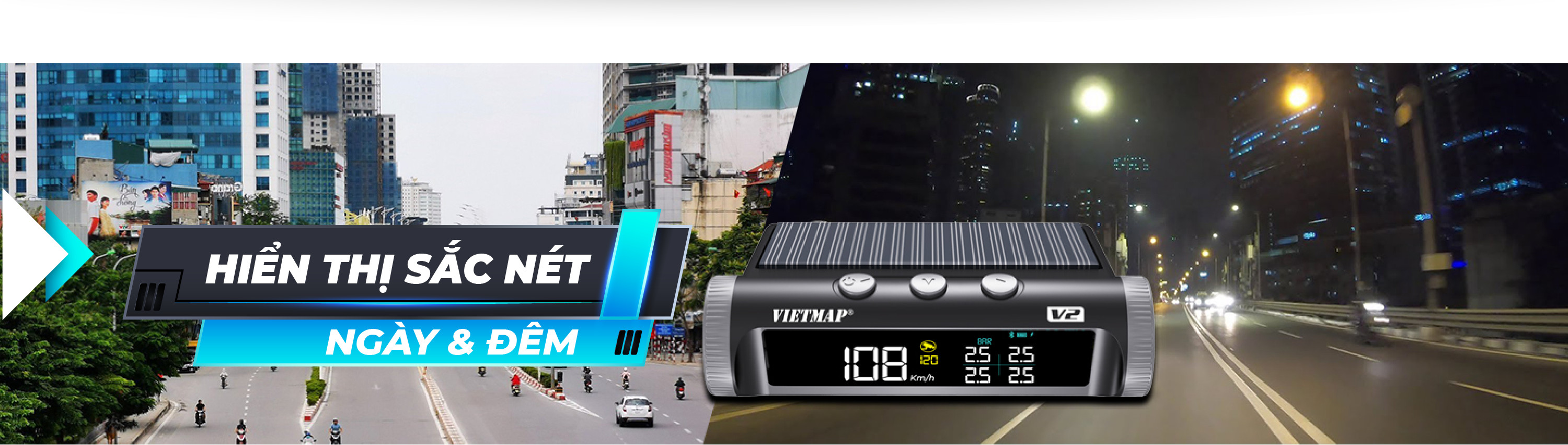 TPMS Cảm biến áp suất lốp Vietmap V2 (Tích hợp Vietmap Live)
