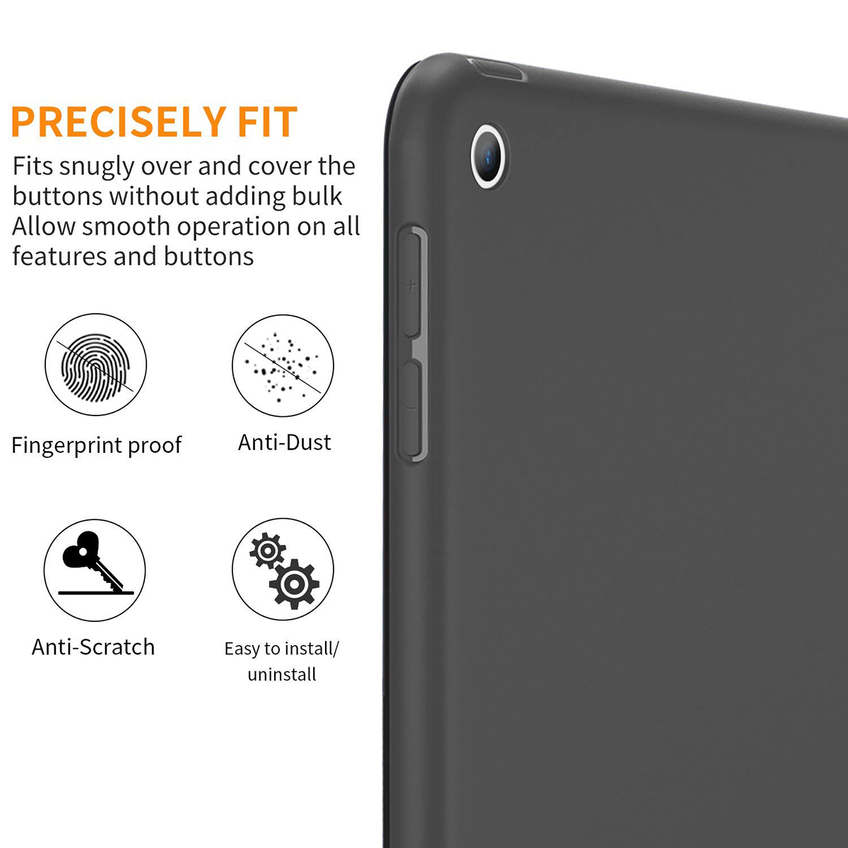 Bao Da Smart Case Gen2 TPU Dành Cho iPad Mini 1/ 2/ 3/ 4/ 5/ 6