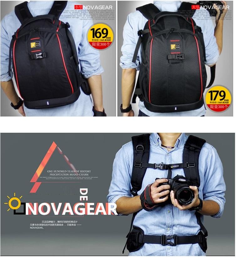 [HCM]Balo máy ảnh full photo Novagear.(size 400-500)