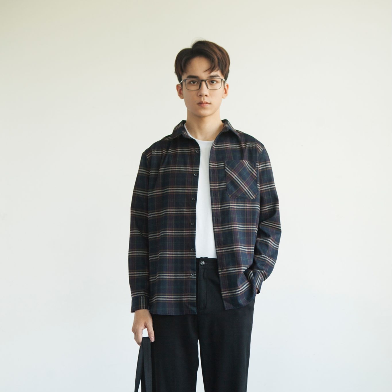 [SALE 70%] Áo Sơ Mi Nam Look Flannel Shirt