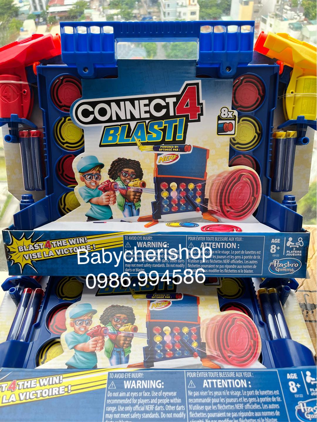 Đồ Chơi HASBRO GAMING Cờ Ca Rô Connect 4 Blast