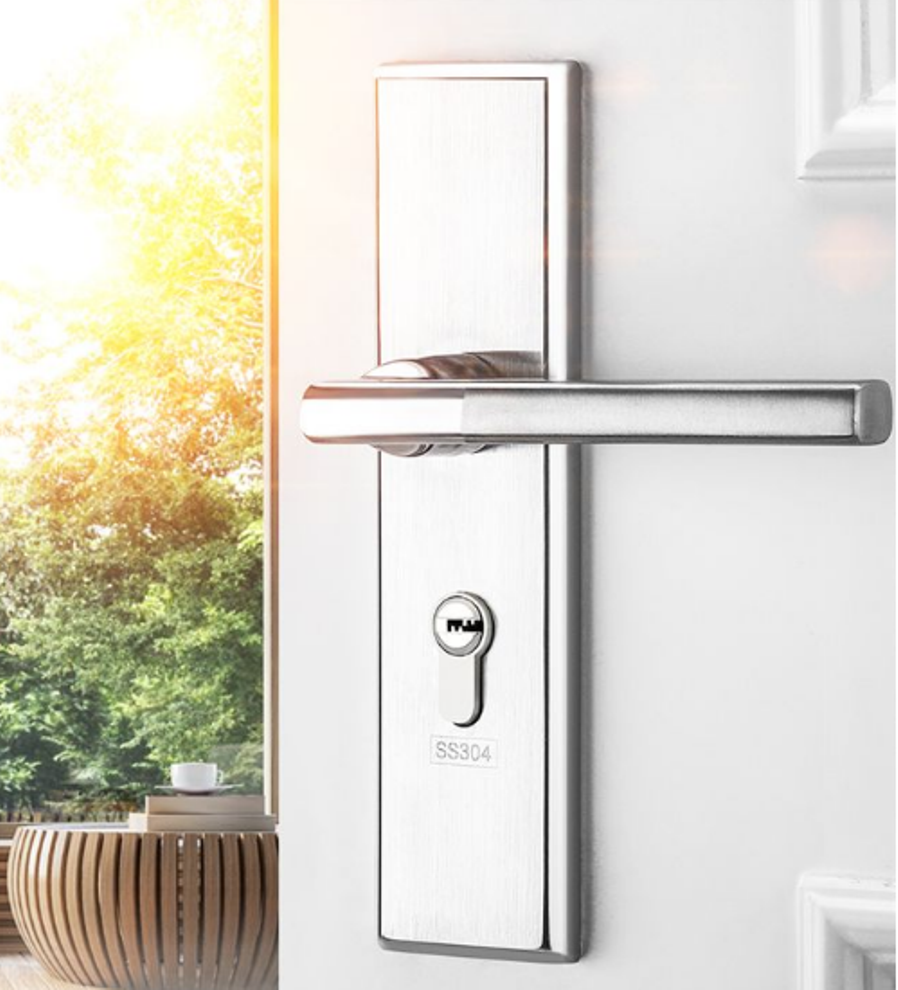 Khóa cửa tay gạt Inox Canadi MS6A