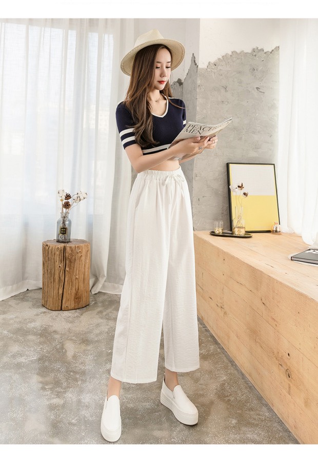 Quần suông ống rộng - quần culottes - quần tây - quần ống rộng - quần đũi suông hot trend s0