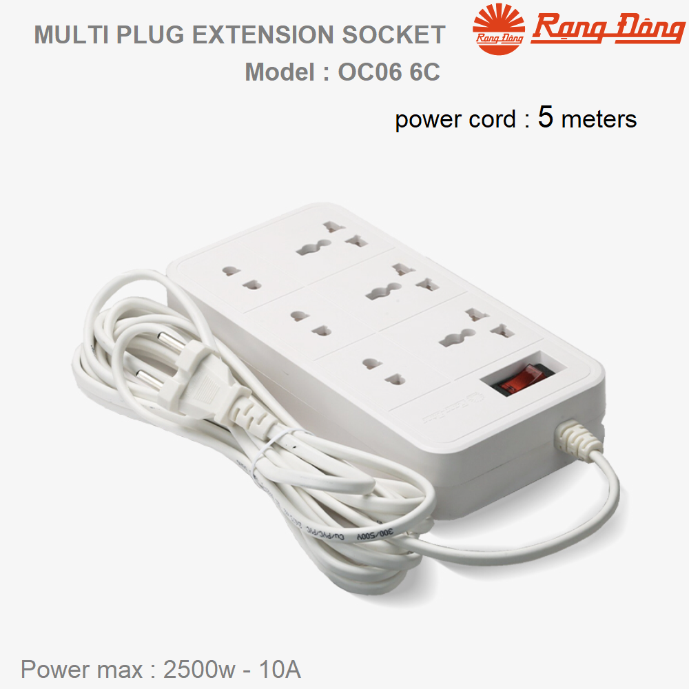 Outlet power strip brand Rang Dong