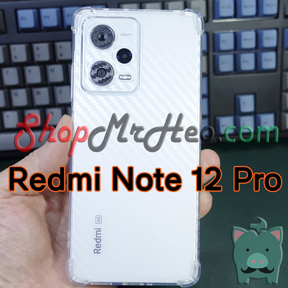 Ốp lưng dẻo chống sốc trong suốt xiaomi redmi note 12 pro plus - redmi note 12 pro+ - redmi note 12 4g/5g - note 12 discovery