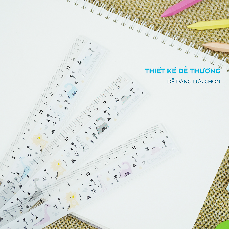 Thước Kẻ CLASSMATE Dễ Thương Cho Bé RL05-DI (18cm)