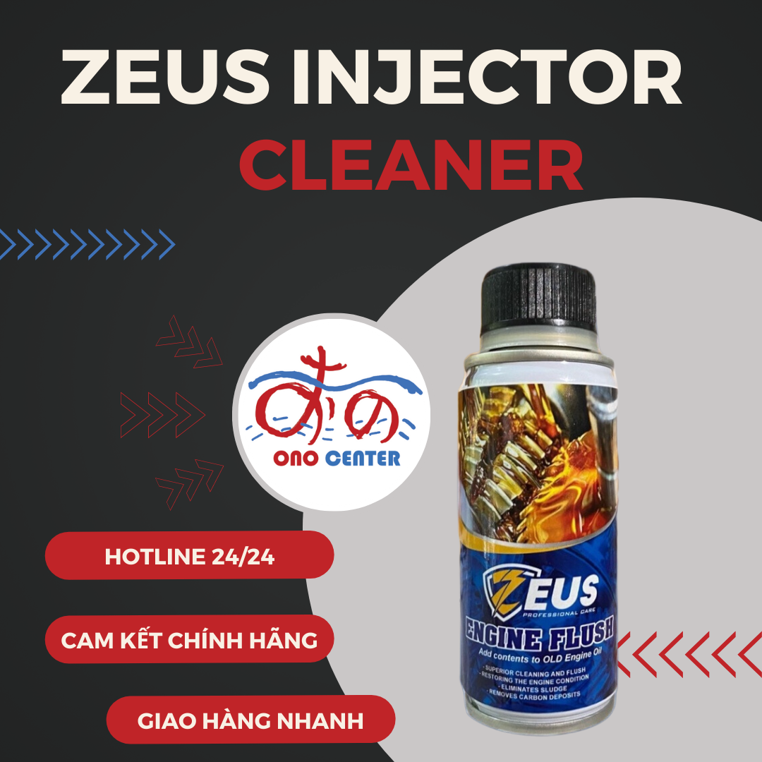 Xúc kim phun ZEUS INJECTOR CLEANER (75ML)