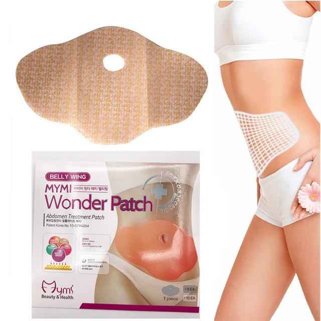 Miếng dán tan mỡ bụng Hàn Quốc MyMi Wonder Patch (Bộ 5 miếng)