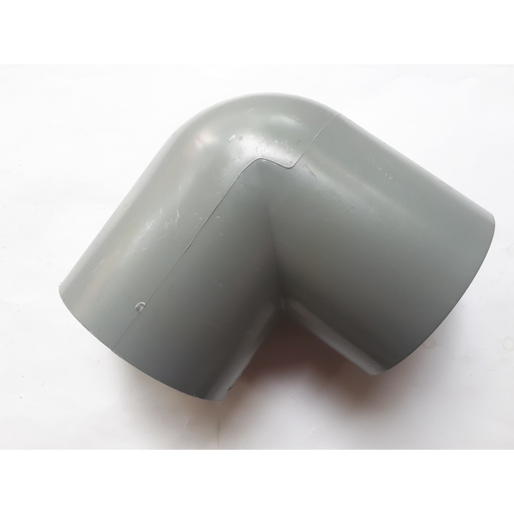 5 Chiếc Cút, Co Nhựa PVC Góc 90 Độ Tiền Phong, Sino Phi 21, 27, 34, 42, 48, 60, 75, 90, 110 Dán Keo