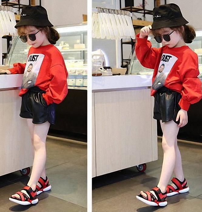Sandal đi học dễ thương cho bé gái S020