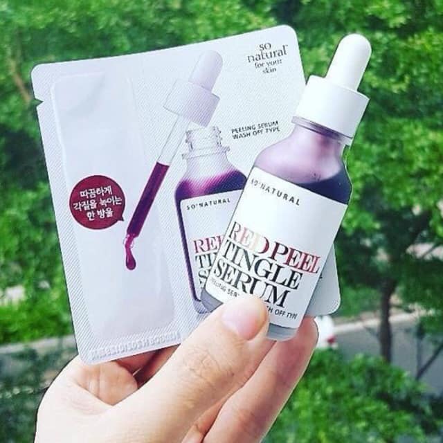 Thay Da Sinh Học RED PEEL TINGLE SERUM (Dạng gói)