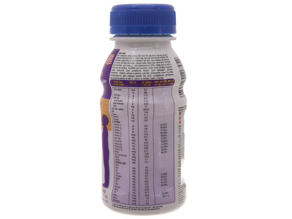 [Siêu thị WinMart] - Sữa bột pha sẵn Abbott PediaSure vani 237ml