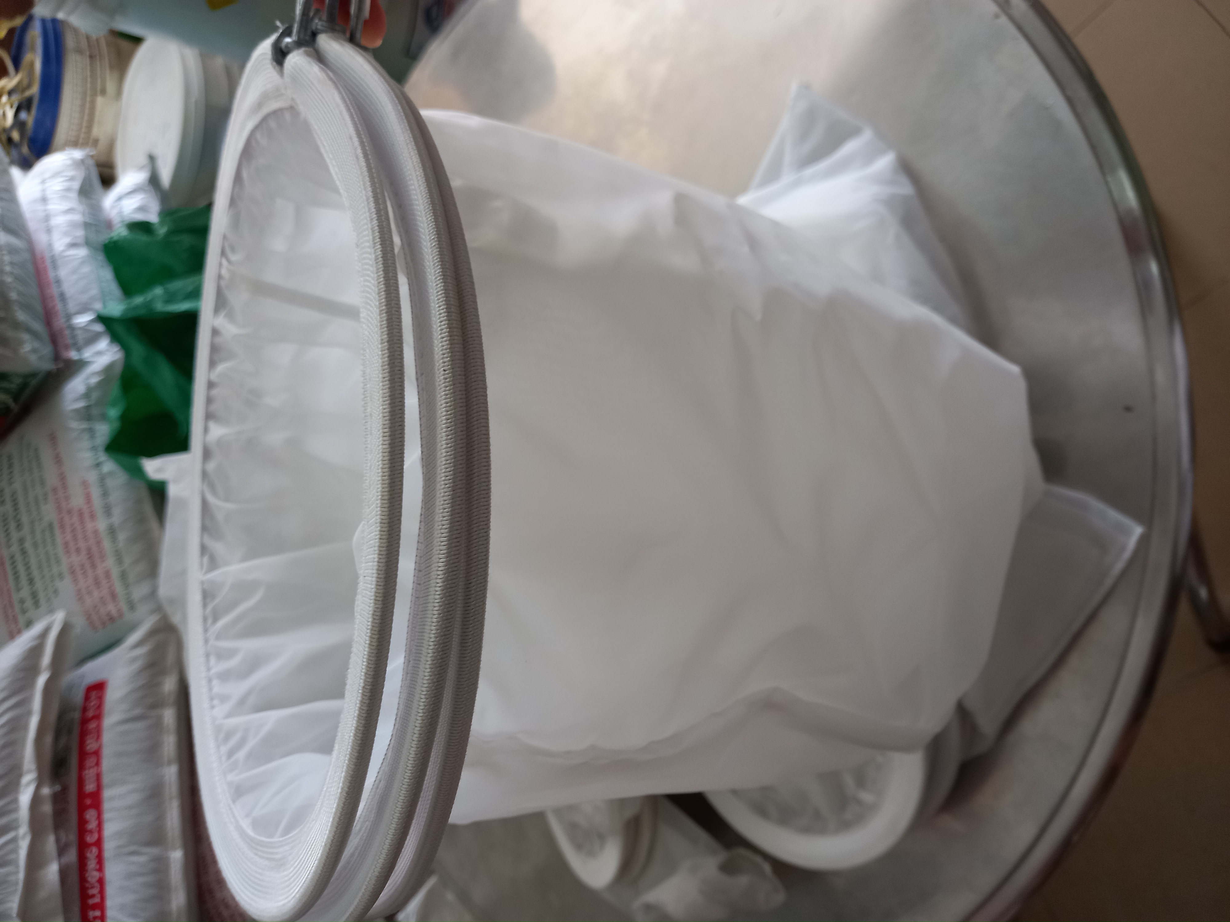 Vợt Xúc Bobo, lăng quăng, cá betta, 30 cm có đáy dài