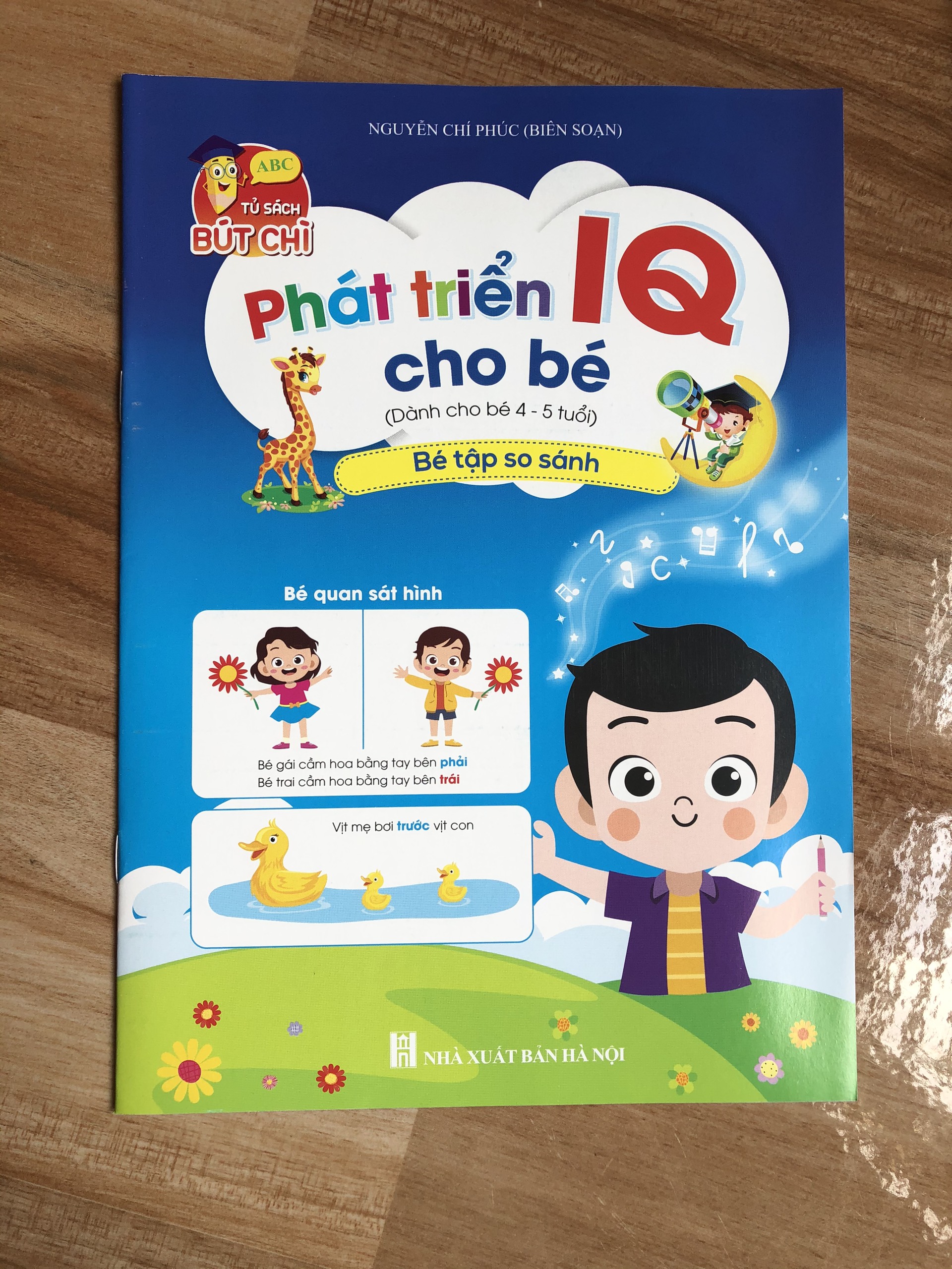 Sách - Phát Triển IQ Cho Bé 4 đến 5 tuổi (Combo 8 quyển)