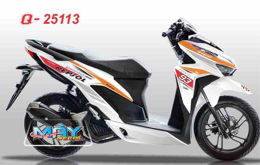 [ QUÍ KHÁCH VUI LÒNG MANG TEM RA TIỆM CHO THỢ DÁN] TEM RỜI Vario 150 repsol