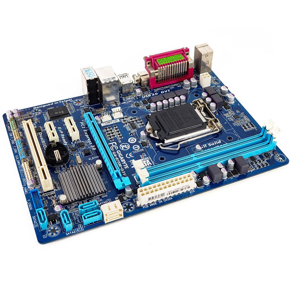 Mainboard Gigabyte B75M-D3V Socket 1155 Renew