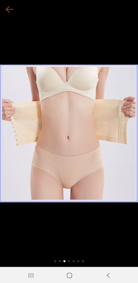 Gen Đai nịt bụng định hình eo thon gọn hiền trang ( cài khuy)
