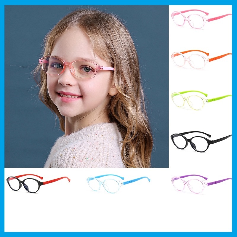 Giá bán [BIGSALE]- Kính chống cận thị cho trẻ từ 6 đến 15 tuổi, mắt kính lọc ánh sáng xanh bảo vệ mắt khi chơi điện thoại, xem máy tính, kính trẻ em, tròng kính không độ