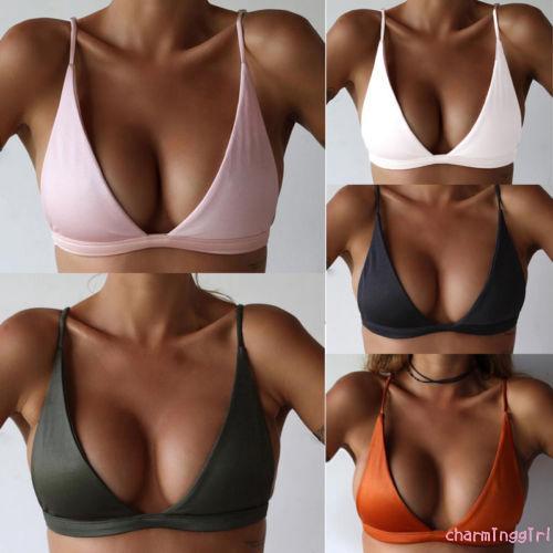 Áo ngực bikini thể thao có mút đệm nhiều màu thời trang tùy chọn dành cho