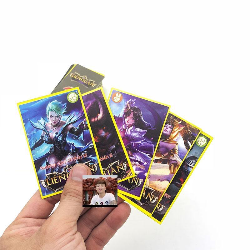 Bộ đồ chơi 190 lá bài hình tướng game Liên Quân Mobile ( thần tượng,giới trẻ)