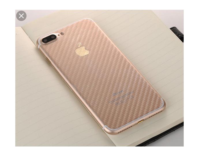 Miếng dán carbon mặt lưng cho iPhone 7 plus