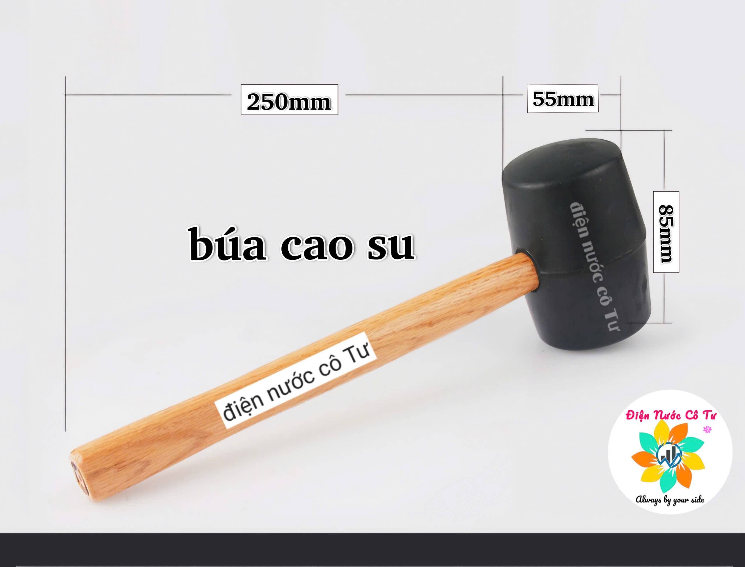 Búa cao su Trung và Đại