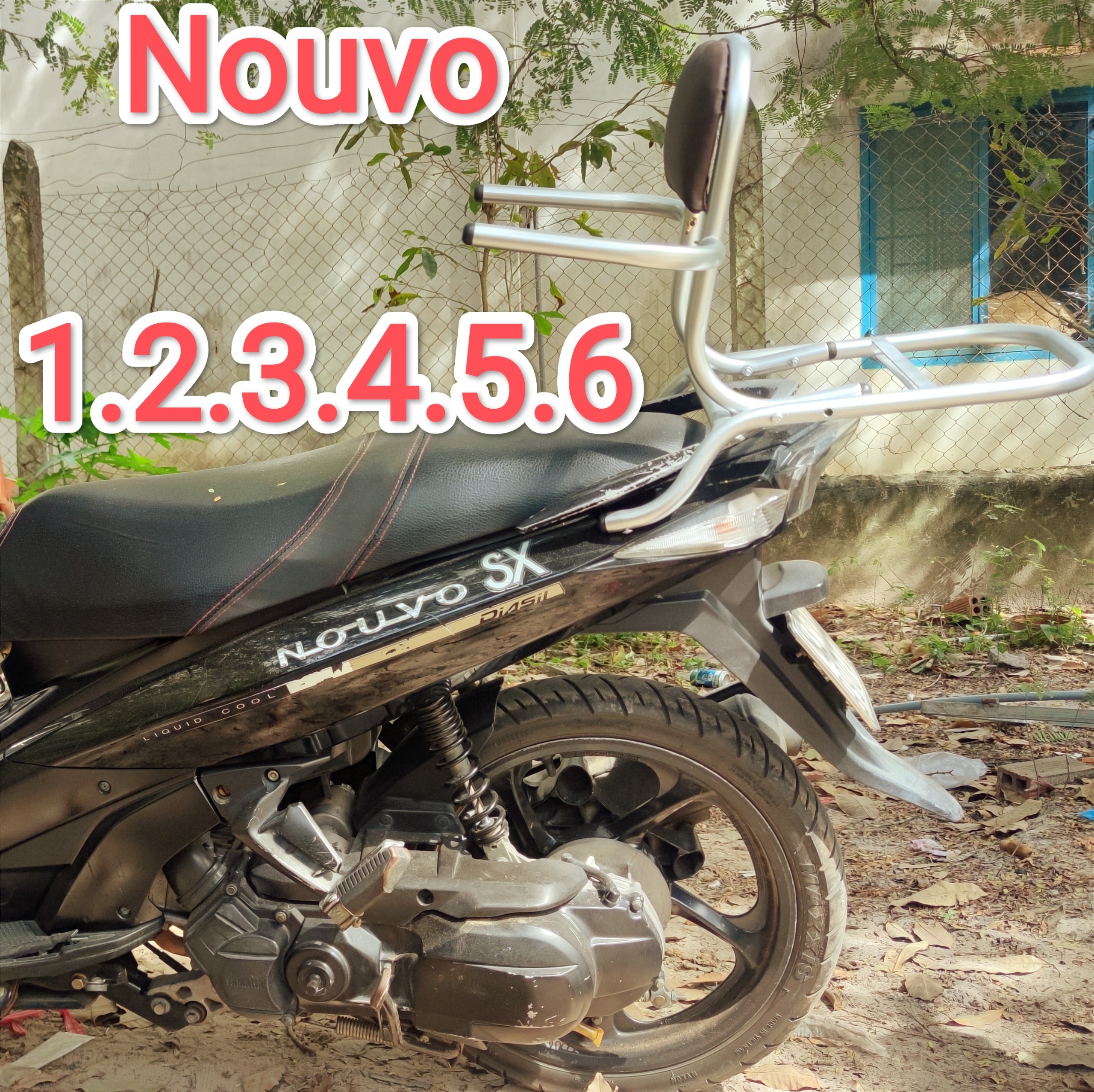 ( tặng lót tay) baga phượt xe Nouvo 1,2,34,5,6
