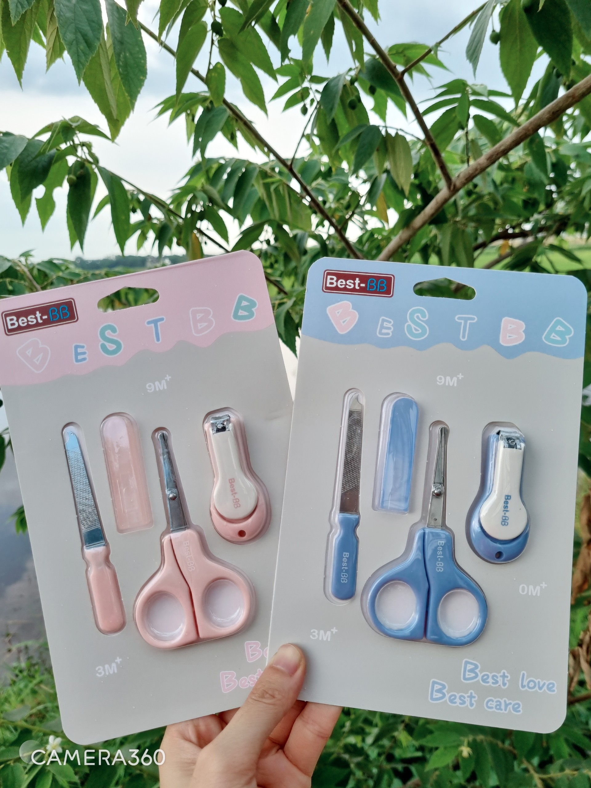 Vỉ bấm móng tay BEST BB CAO CẤP 4 MÓN cho bé