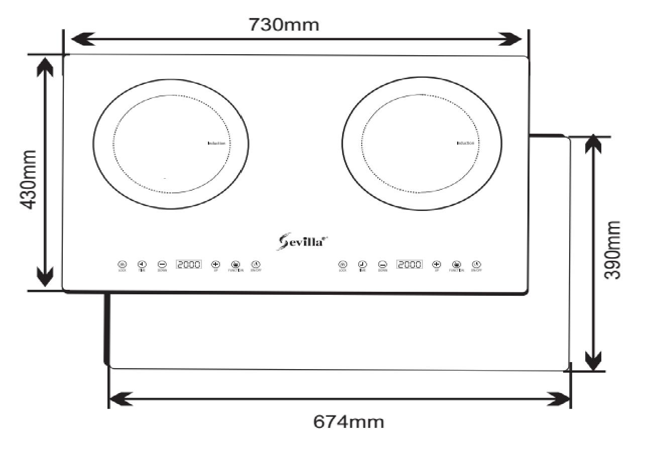 Bếp từ Sevilla SV 189T
