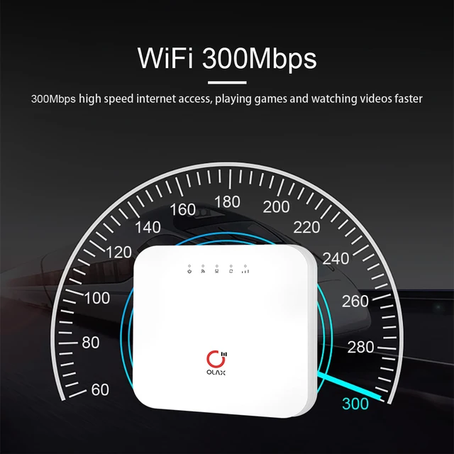 BỘ PHÁT WIFI TỪ SIM 4G/LTE có cổng LAN : OLAX AX6 PRO
