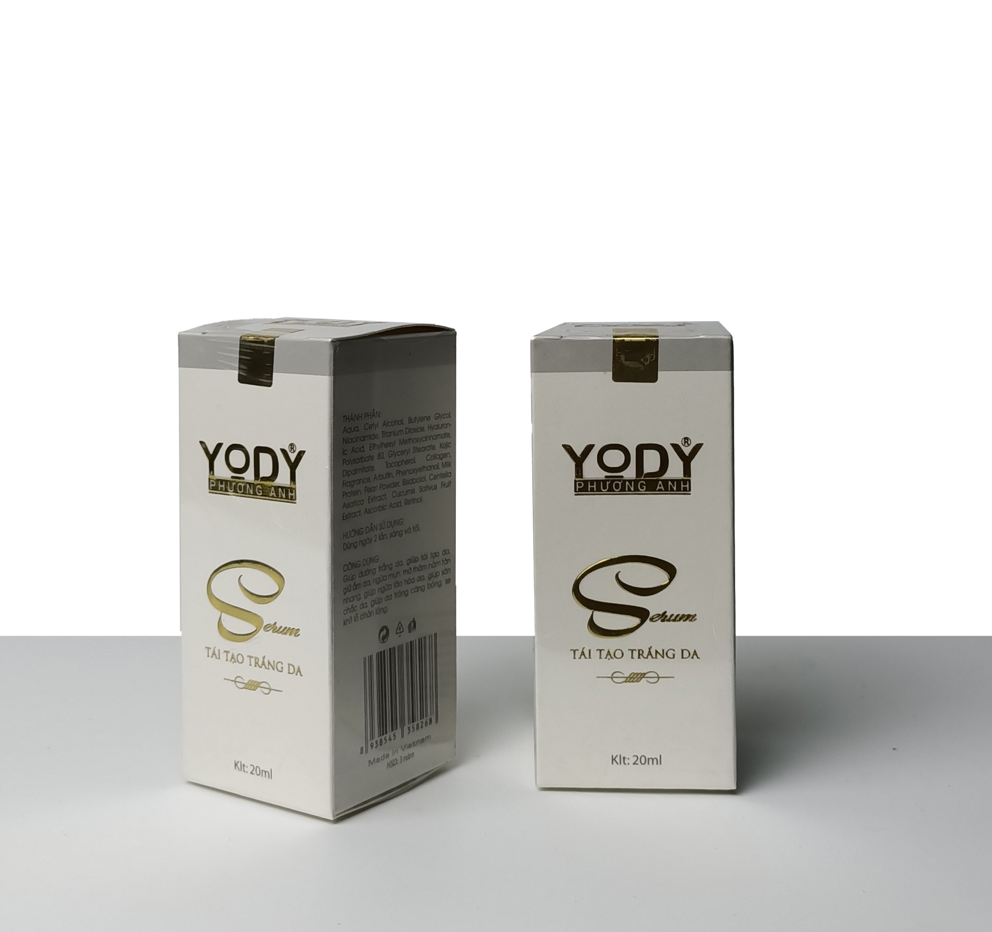 Serum tái tạo trắng da Yody White Phương Anh - Serum dưỡng da cấp ẩm mịn da